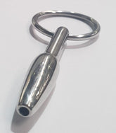 Steel Pleasures Penis Plug Olive Cum Thru with Ring